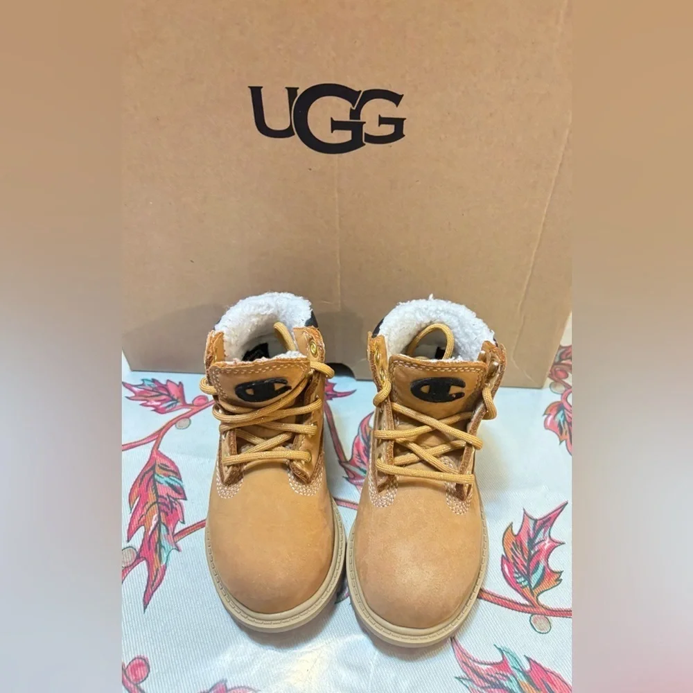 Timberland X Champion toddler boots